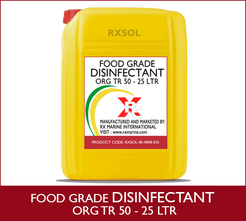 Food Grade Disinfectant ORG TR 50 - 25 ltr